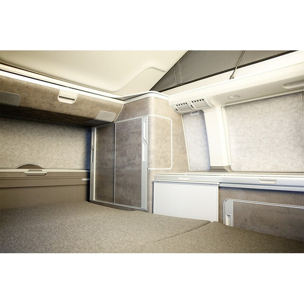 Thermo Innenisoliermatte VW T5/T6 3-teilig grau - 5