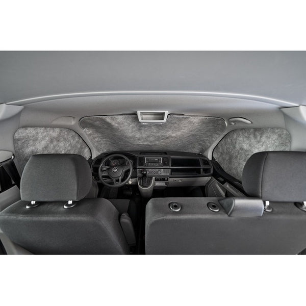 Thermo Innenisoliermatte VW T5/T6 3-teilig grau - 7