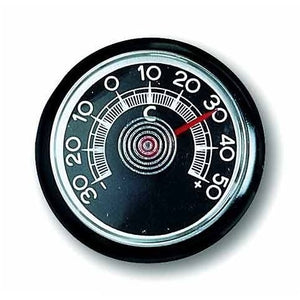 Thermometer rund - selbstklebend, schwarz | TFA