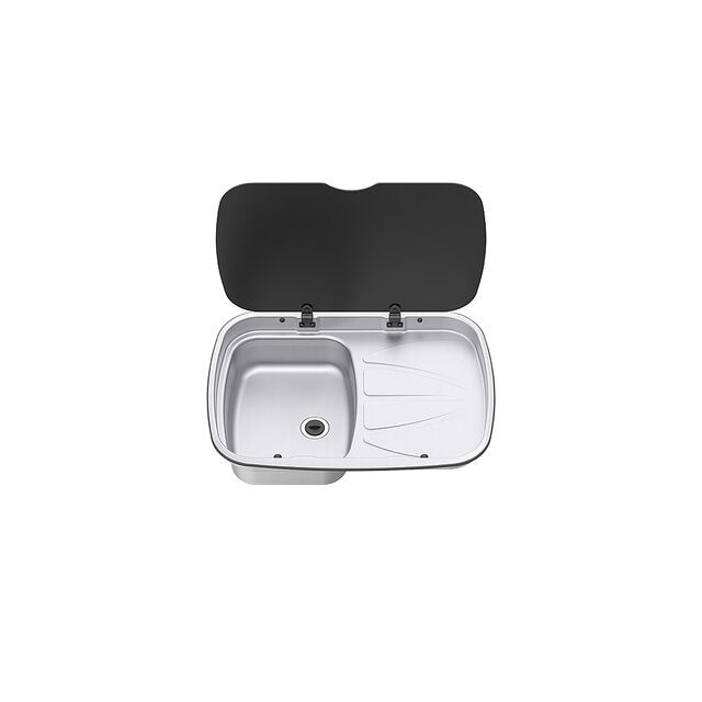 Thetford Argent Sink Edelstahl-Spülbecken 63x47