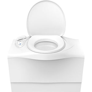 THETFORD Cassettentoilette C402-X elektrisch weiß ohne Türe links bis rechts