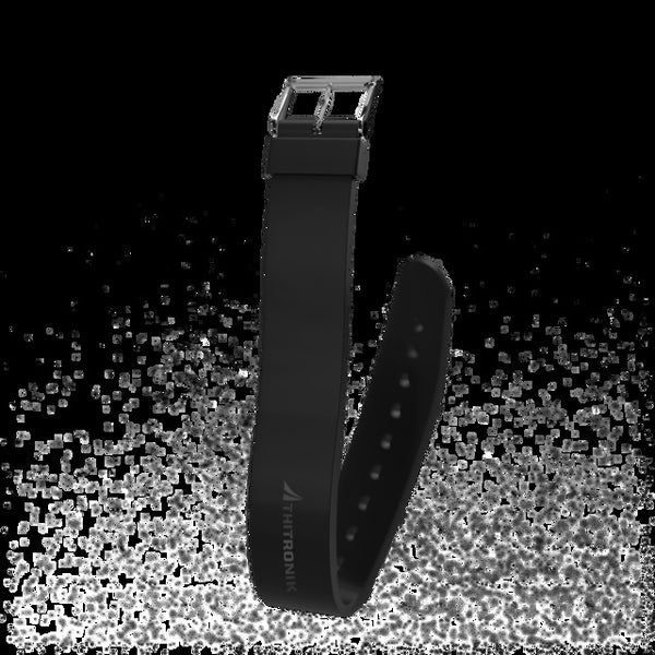 THITRONIK NFC Silikonarmband Größe M – schwarz