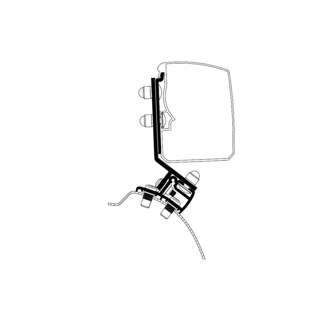THULE Adapter für Omnistor 3200 PSA Minivan LHD