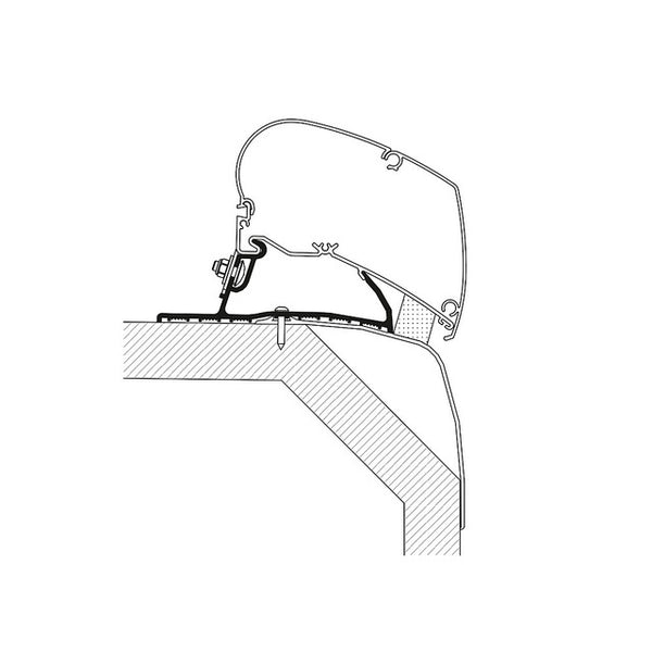 THULE Markisenadapter 3-teilig für Laika Kreos