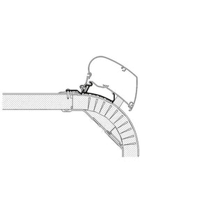 THULE Markisenadapter 3-teilig für Laika Kreos