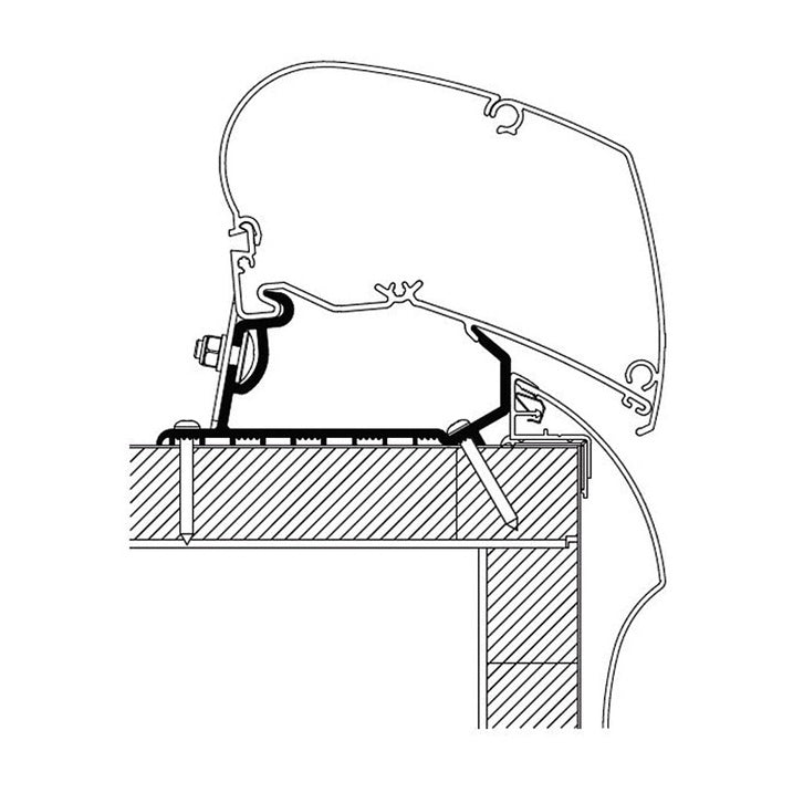 Thule Omnistor Adapter 4-tlg. für 6300/9200