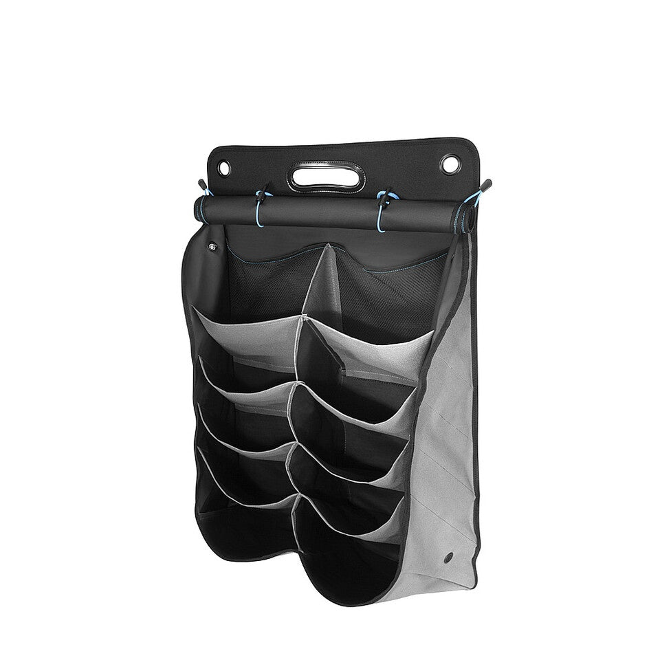 Thule Schuh-Organizer schwarz – 10 Fächer, 80×50 cm