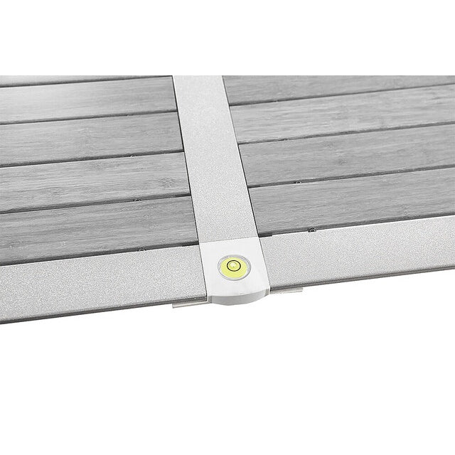 Tisch Brunner Silver - Klapptisch mit Wasserwaage