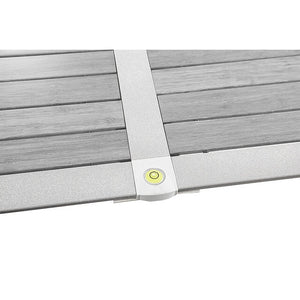 Tisch Brunner Silver - Klapptisch mit Wasserwaage - 2