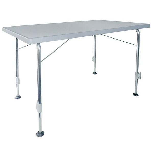 Tisch Dukdalf Stabilic 3 Alu grau 115x70 cm