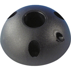 Tischfuß Anschraublager 18mm schwarz - FAWO