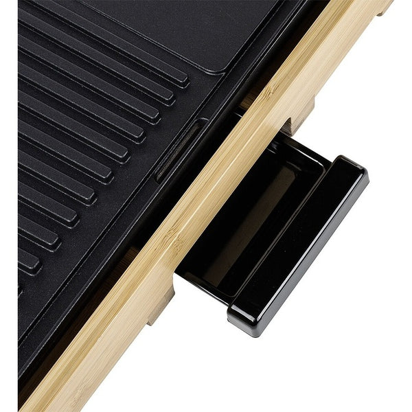 Tischgrill TRISTAR Bambus XL - 2,2 kW Tischgrill