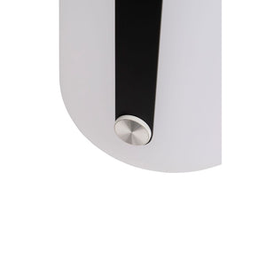 Tischlampe Akku Bo-Camp Weiß, Industrie-Look