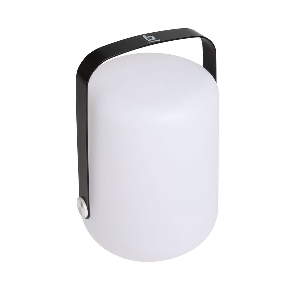 Tischlampe Akku Bo-Camp Weiß, Industrie-Look