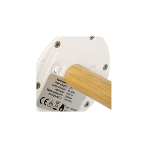 Tischlampe Cambridge M – Akku-LED, Bambusbasis - 4