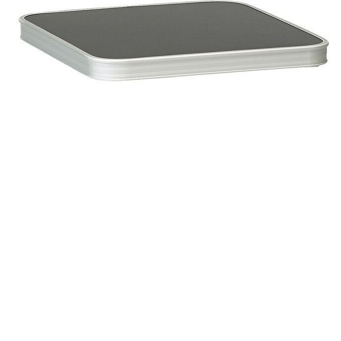 Tischplatte Isabella dunkelgrau für Hocker