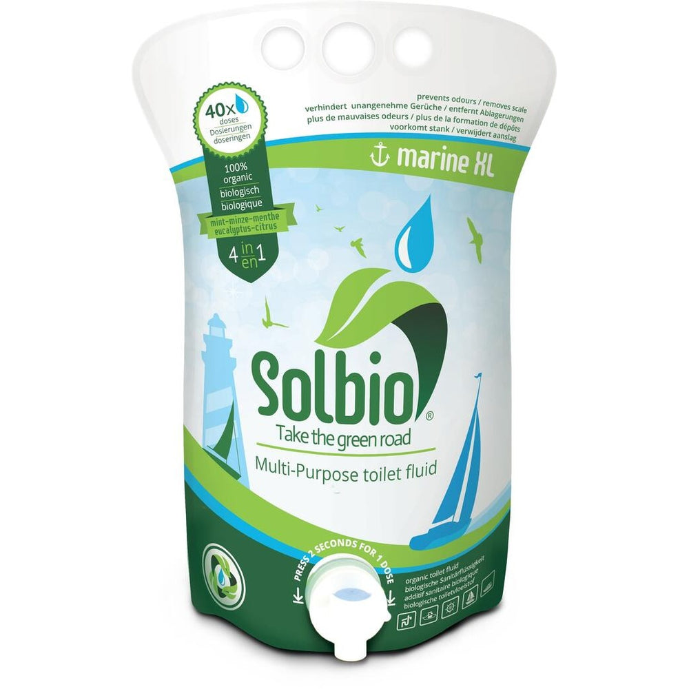 Toilettenflüssigkeit Solbio Marine - 1,6 l