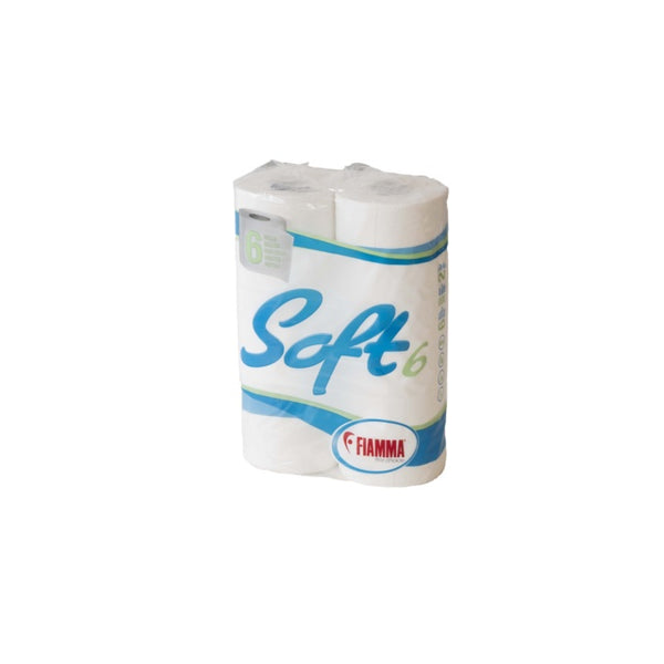 Toilettenpapier Fiamma Soft - 6 Rollen, 300 Blatt