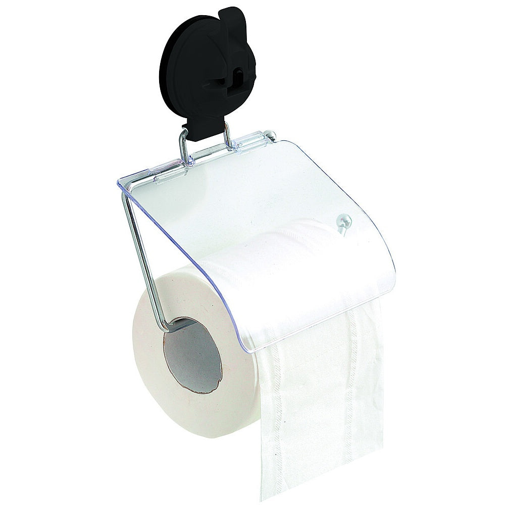Toilettenpapierhalter Eurotrail mit Saugnapf, anthrazit