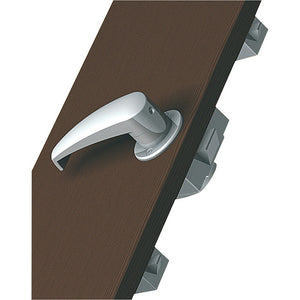 Toilettenraumschloß silber matt – FAWO