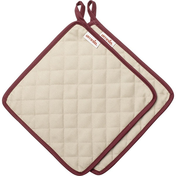 Topflappen OMNIA 2er Set – stilvoll & praktisch