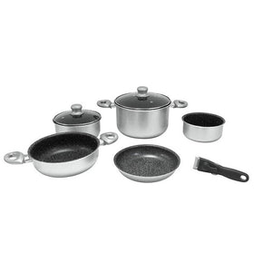 Topfset Alu Gimex 8-tlg. - Silber - 4