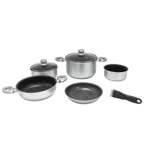 Topfset Alu Gimex 8-tlg. - Silber - 4