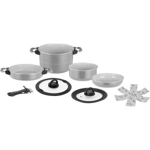 Topfset BRUNNER Fusion 22 cm grau - Induktionsfähig - 3
