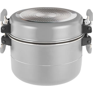 Topfset BRUNNER Fusion 22 cm grau - Induktionsfähig - 6