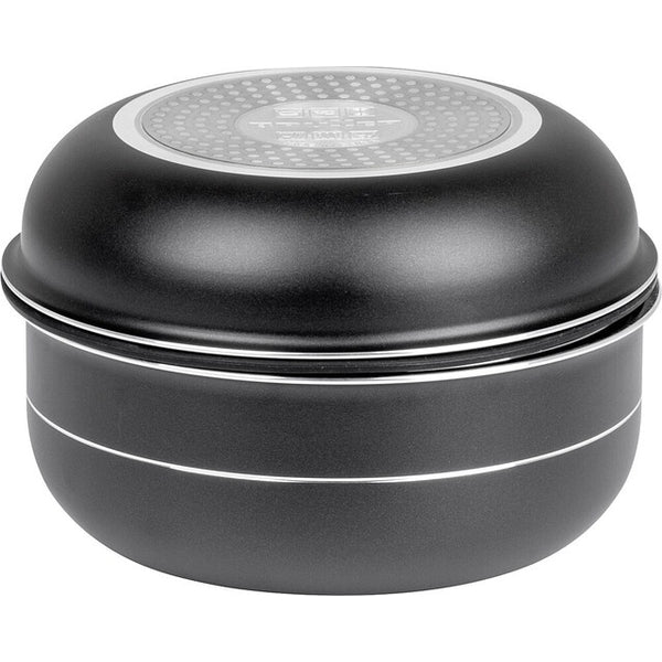 Topfset BRUNNER Pirate Spacemaster 24 cm schwarz - 7