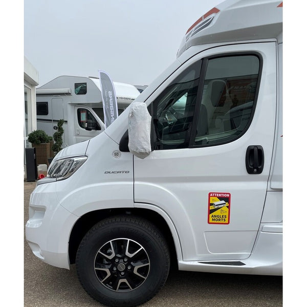 Toter-Winkel-Aufkleber für Fahrzeuge über 3,5 t