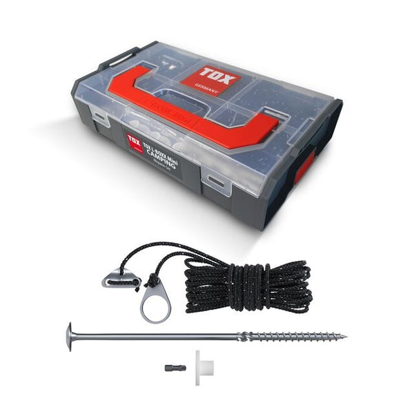 TOX Abspann-Set 6x Zeltschrauben in L-BOXX - 3