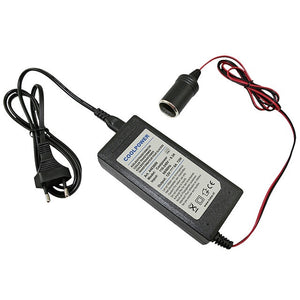 Trafo 230V 12V 72W schwarz für Kühlboxen