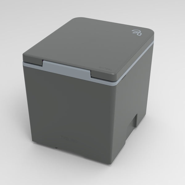 Trelino Evo M Trenntoilette – anthrazit, mobil