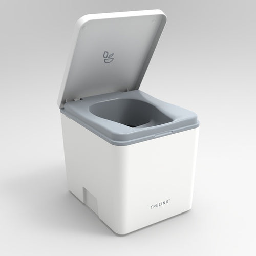 Trelino Trenntoilette Evo M chemiefrei mobil ABS geruchsfrei in 2 Farben