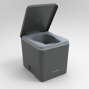 Trelino Trenntoilette Evo M chemiefrei mobil ABS geruchsfrei in 2 Farben - 2