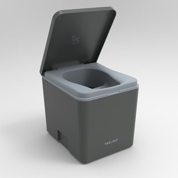 Trelino Trenntoilette Evo M chemiefrei mobil ABS geruchsfrei in 2 Farben - 2