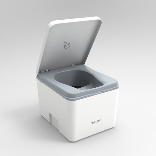 Trelino Trenntoilette Evo S mobil ultraleicht kompakt Softclose in 2 Farben