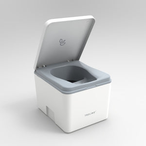 Trelino Trenntoilette Evo S mobil ultraleicht kompakt Softclose in 2 Farben