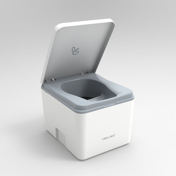 Trelino Trenntoilette Evo S mobil ultraleicht kompakt Softclose in 2 Farben