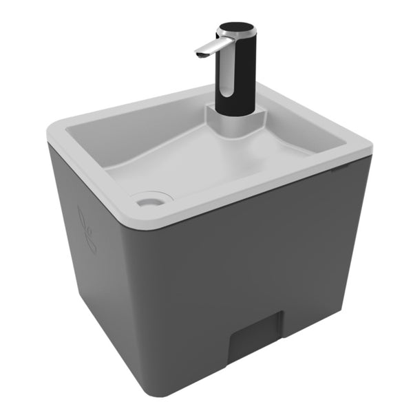 Trelino Waschbecken Splash S – tragbar, anthrazit