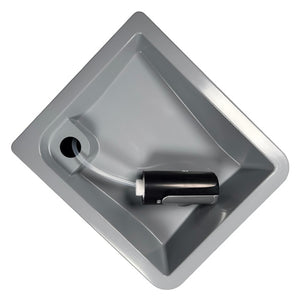 Trelino Waschbecken Splash S – tragbar, anthrazit - 3