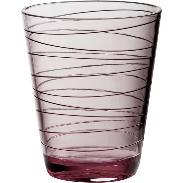 Trinkglas Onda 300 ml - Rosa, Tiefkühlgeeignet