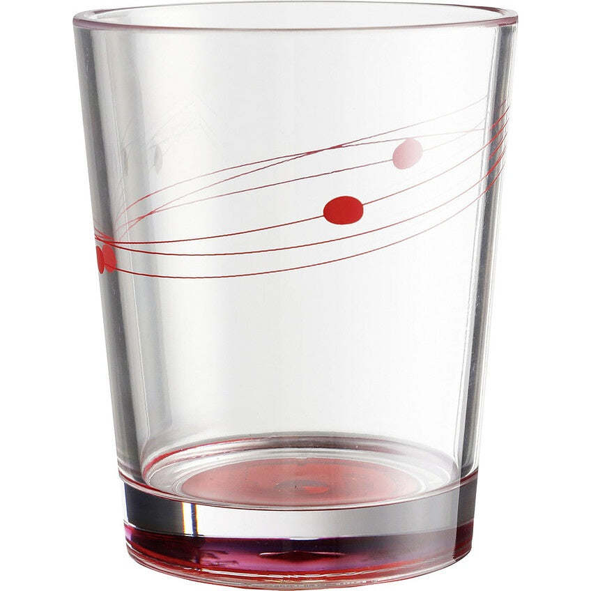 Trinkglas SAN Brunner Cosmic 300 ml rot