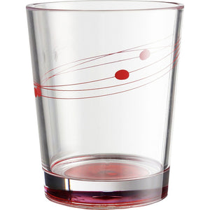 Trinkglas SAN Brunner Cosmic 300 ml rot