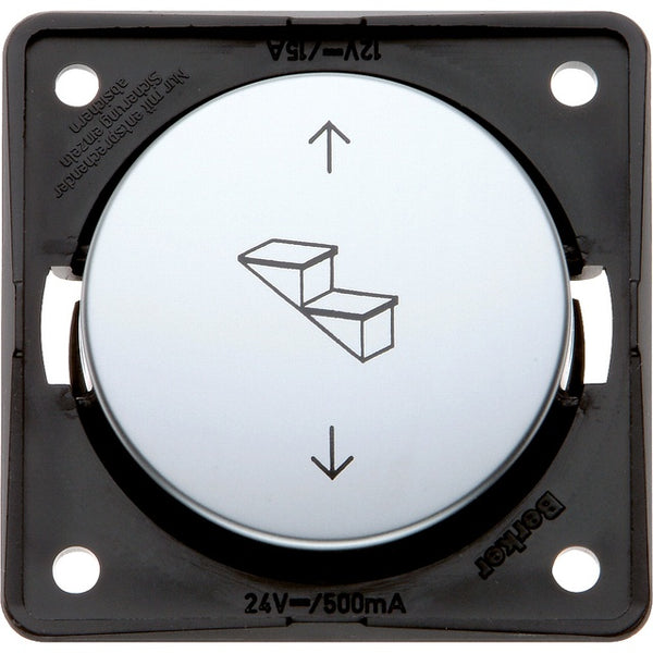 Trittstufentaster chrom matt von Berker