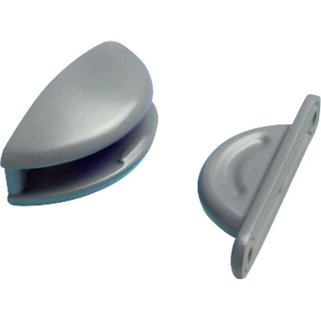 Türfeststeller PLOPP 2-tlg. schneeweiß – Fiat Bianco