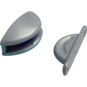 Türfeststeller PLOPP 2-tlg. schneeweiß – Fiat Bianco