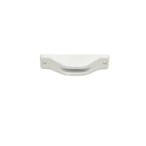 Türfeststeller Unterteil Weiß - HYMER 9,8 cm