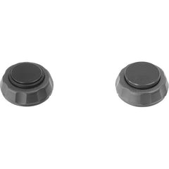 Türschnapper magnetisch schwarz - Kunststoff